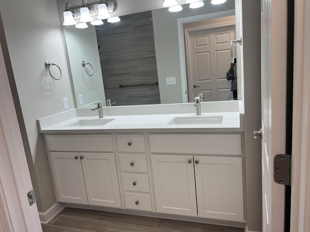 81 Meriwether Cir, Stuarts Draft, VA 24477 - bathroom featuring double vanity and baseboards