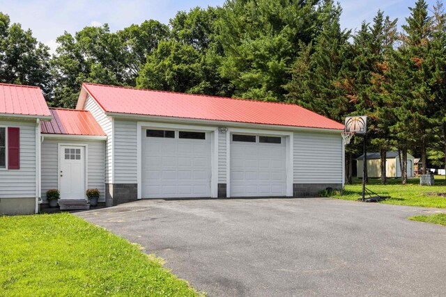 57 Greenbriar Ln, Stuarts Draft, VA 24477 - view of garage