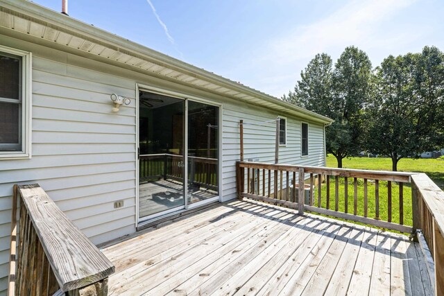 57 Greenbriar Ln, Stuarts Draft, VA 24477 - view of wooden terrace
