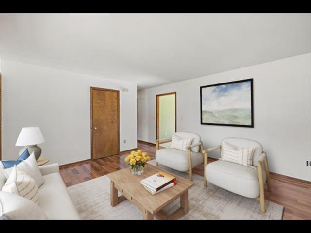 57 Greenbriar Ln, Stuarts Draft, VA 24477 - living area featuring light wood-style floors