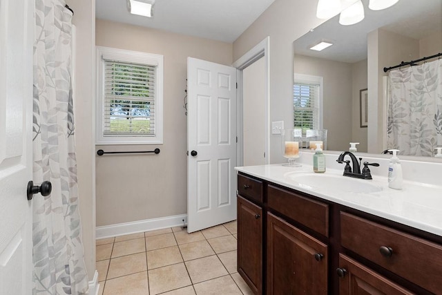 15 Devonshire Ct, Fishersville, VA 22939 - full bathroom featuring tile patterned flooring, baseboards, and vanity