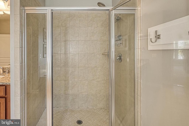 299 Sunset Loop, Mineral, VA 23117 - full bathroom featuring a stall shower and vanity