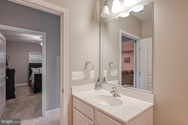 299 Sunset Loop, Mineral, VA 23117 - ensuite bathroom featuring vanity and a ceiling fan