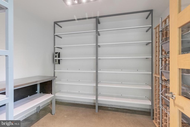 view of storage