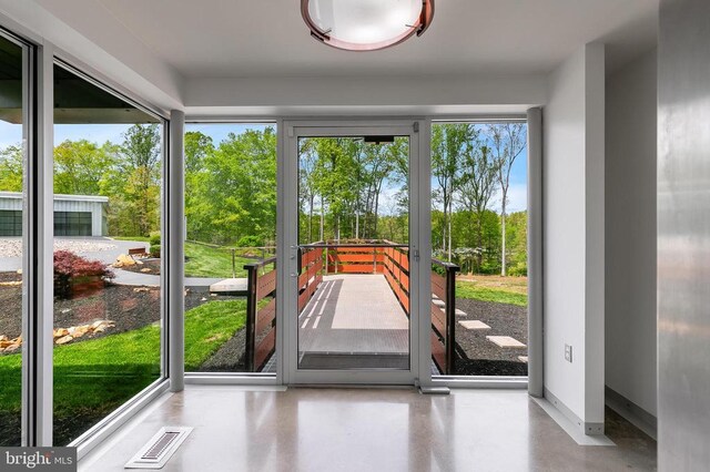  - doorway with baseboards