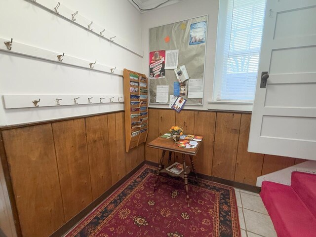 1203 Windsor Ln, Staunton, VA 24401 - doorway to outside featuring wooden walls and stairway