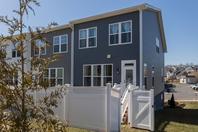 3381 Monterey Dr, Rockingham, VA 22801 - view of rear view of house