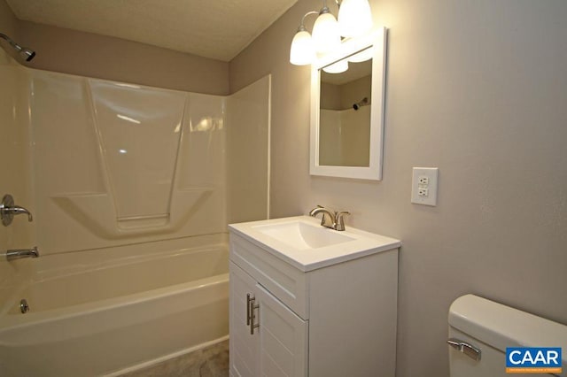309 Port Republic Rd, Waynesboro, VA 22980 - full bathroom with toilet, vanity, and shower / tub combination
