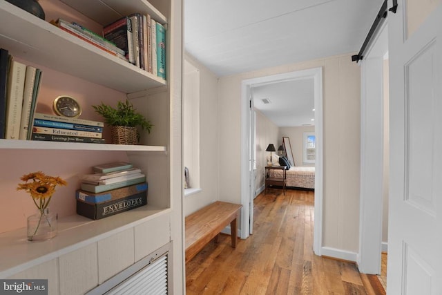 412 Nelmonte Ln, Arrington, VA 22922 - hall featuring light wood-style floors