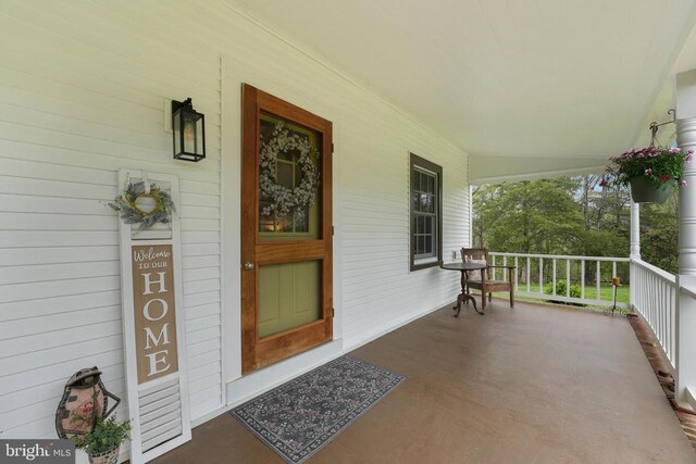 412 Nelmonte Ln, Arrington, VA 22922 - property entrance with a porch