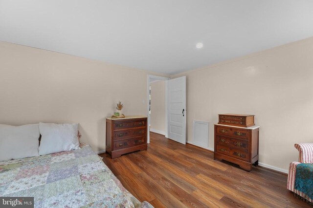 412 Nelmonte Ln, Arrington, VA 22922 - bedroom with wood finished floors and baseboards