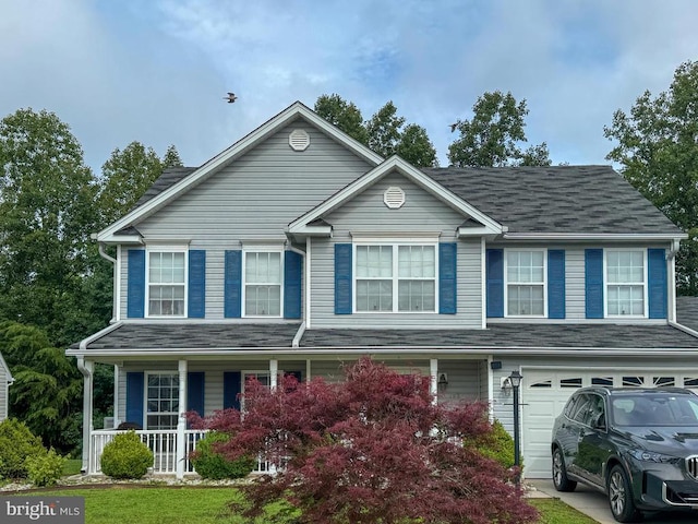 108 Apple Orchard Rd, Louisa, VA 23093 - view of front of home featuring a porch and a garage