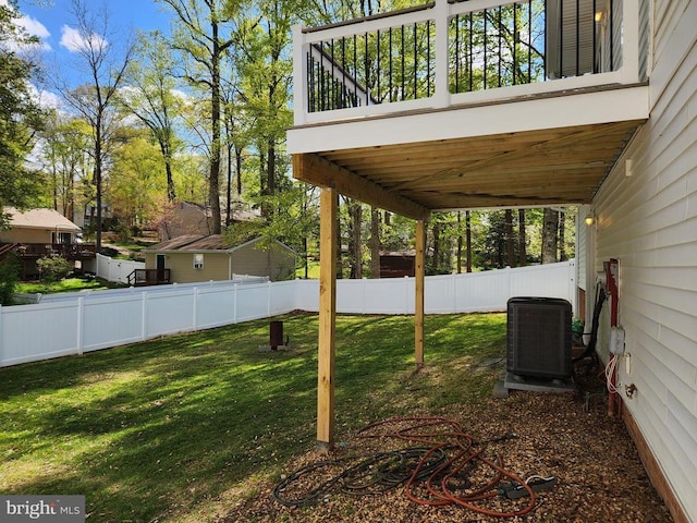 10703 Redbird Ln, Spotsylvania, VA 22553 - view of fenced backyard