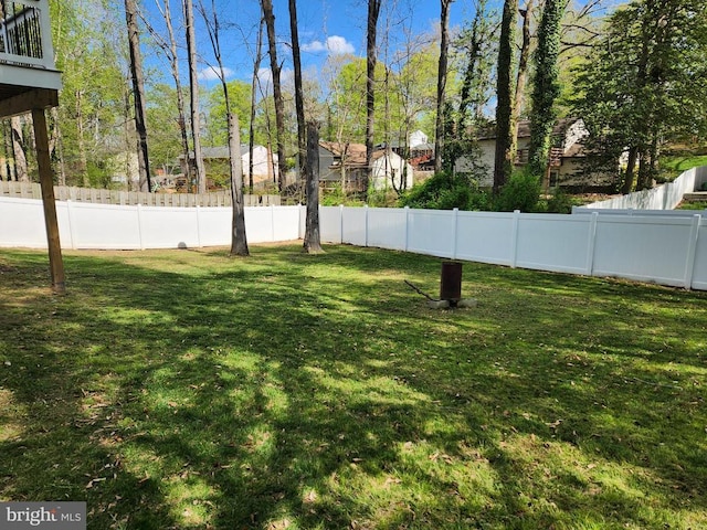 10703 Redbird Ln, Spotsylvania, VA 22553 - view of fenced backyard