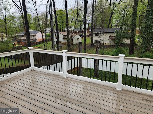 10703 Redbird Ln, Spotsylvania, VA 22553 - view of wooden deck
