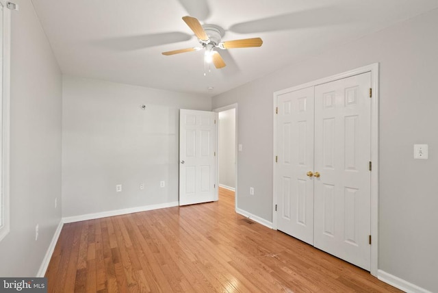 6314 Foster Rd, Spotsylvania, VA 22553 - unfurnished bedroom featuring light wood-style floors and baseboards
