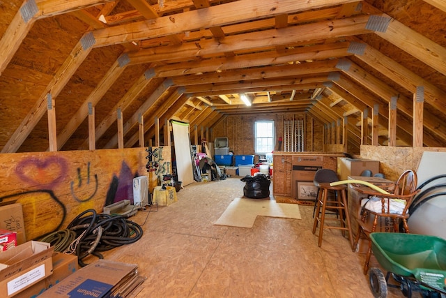 31 Hampton Dr, Stuarts Draft, VA 24477 - view of unfinished attic