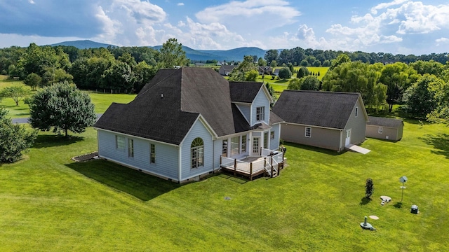 31 Hampton Dr, Stuarts Draft, VA 24477 - view of subject property with a mountain backdrop