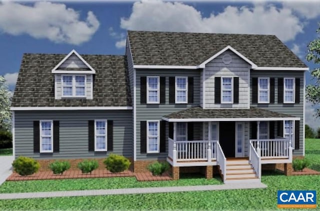 927 Jefferson Dr Unit Lm 279/1, Palmyra, VA 22963 - colonial inspired home with a porch