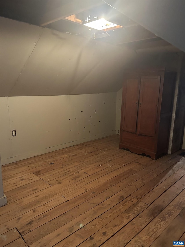 1863 River Rd, Faber, VA 22938 - additional living space featuring light wood-type flooring and vaulted ceiling