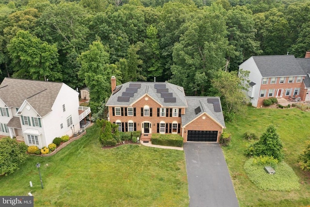 3803 Fallwood Ln, Fredericksburg, VA 22408 - view from above of property featuring a heavily wooded area