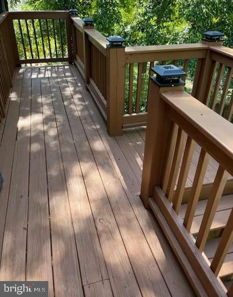 3803 Fallwood Ln, Fredericksburg, VA 22408 - view of deck