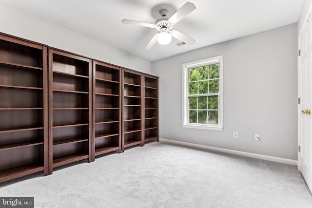 3803 Fallwood Ln, Fredericksburg, VA 22408 - carpeted spare room with ceiling fan and baseboards