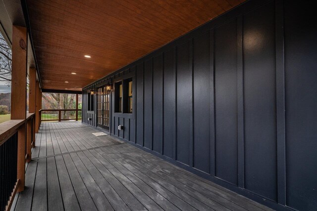 3332 Hill Gap Rd, Bridgewater, VA 22812 - view of wooden terrace