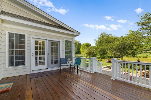 515 Legrande Ave, Waynesboro, VA 22980 - view of wooden terrace