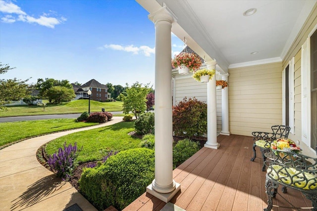 515 Legrande Ave, Waynesboro, VA 22980 - porch featuring a yard