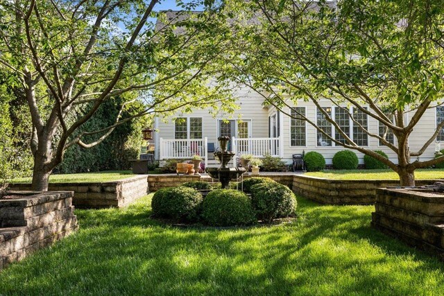 515 Legrande Ave, Waynesboro, VA 22980 - view of property hidden behind natural elements featuring a front lawn