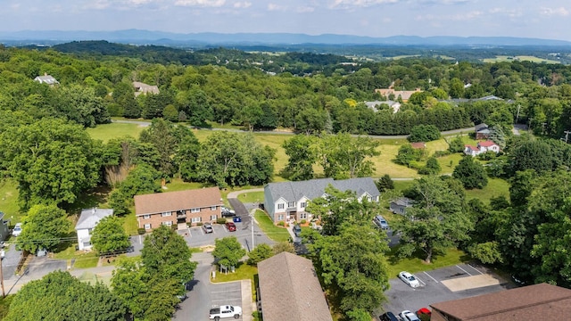 65 Woodlee Rd, Staunton, VA 24401 - aerial view of property and surrounding area with a heavily wooded area