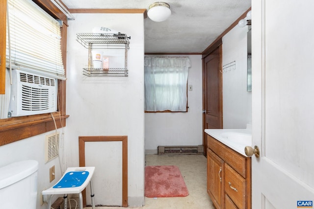 613 6th St, Shenandoah, VA 22849 - bathroom featuring vanity and toilet