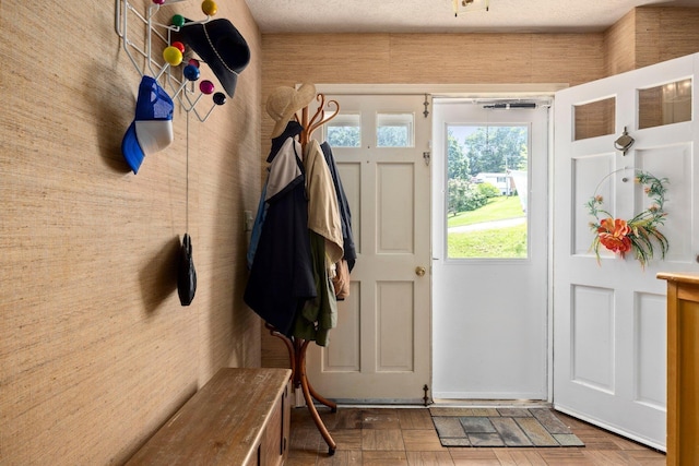 1233 Pinehurst Rd, Staunton, VA 24401 - entryway featuring wooden walls
