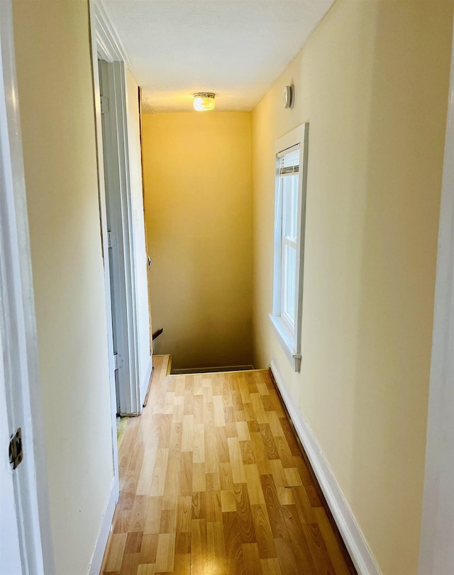 1204 3rd St, Waynesboro, VA 22980 - hallway featuring baseboards and wood finished floors