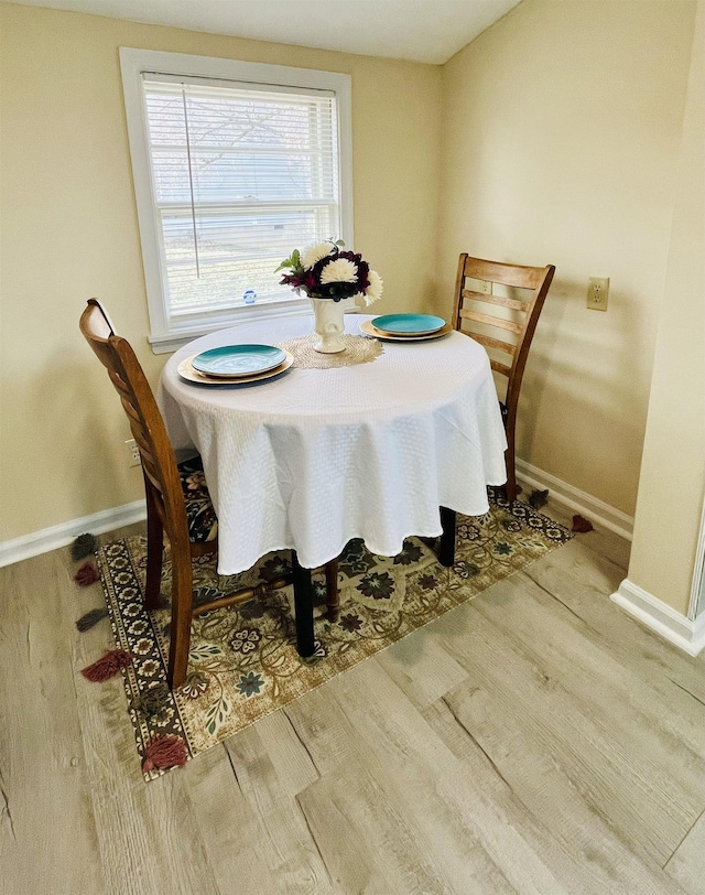 1204 3rd St, Waynesboro, VA 22980 - dining area featuring wood finished floors and baseboards