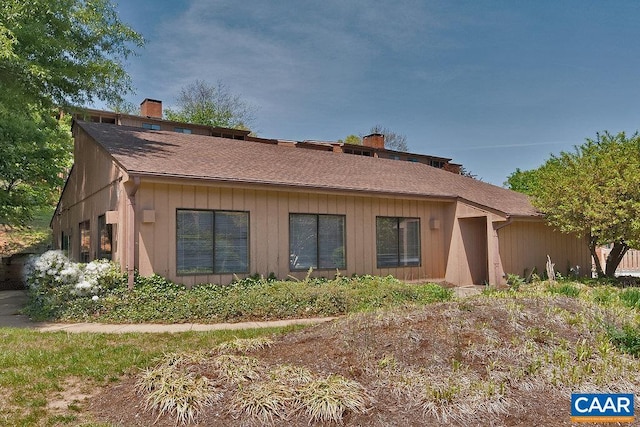 103 Turtle Creek Rd Unit 10, Charlottesville, VA 22901 - view of side of property with a chimney and roof with shingles