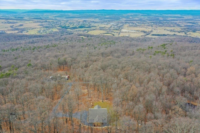 115 Mountain Top Ln, New Market, VA 22844 - birds eye view of property with a forest view