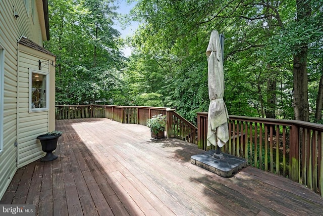 - view of deck
