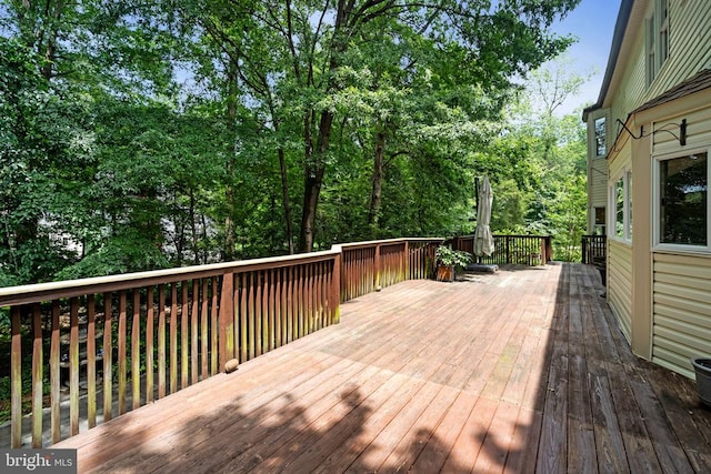  - view of deck