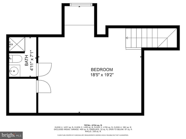  - view of floor plan / room layout