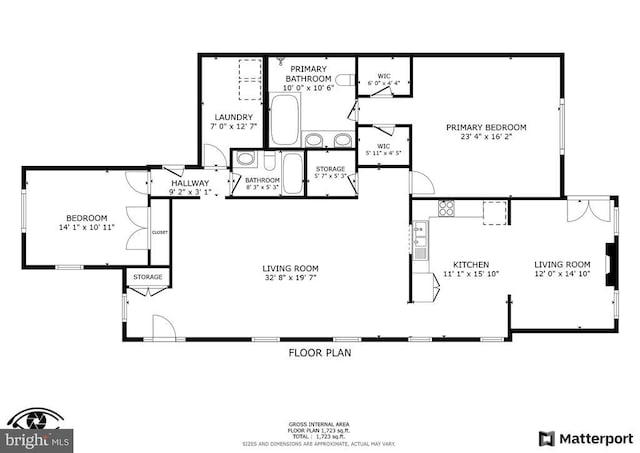 9301 Glascow Dr, Fredericksburg, VA 22408 - room layout