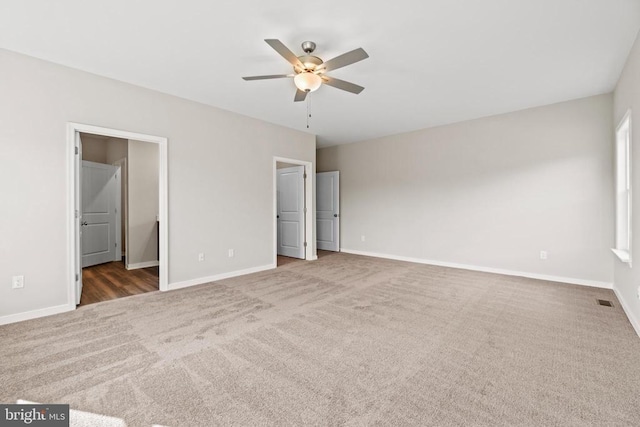 Kentuck Pl, Mineral, VA 23117 - unfurnished bedroom featuring carpet floors, baseboards, and a ceiling fan