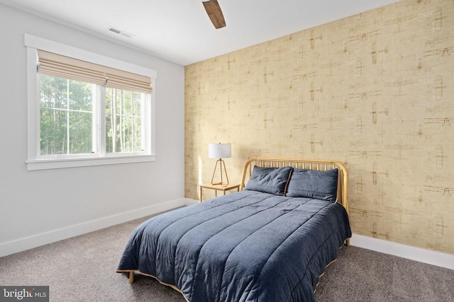 11606 Little Bay Harbor Way, Spotsylvania, VA 22551 - bedroom featuring carpet flooring and ceiling fan