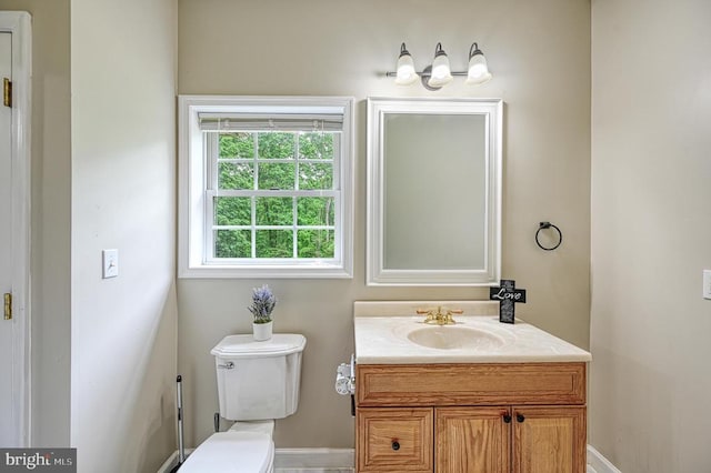 520 Oak Grove Dr, Mineral, VA 23117 - bathroom featuring vanity and toilet
