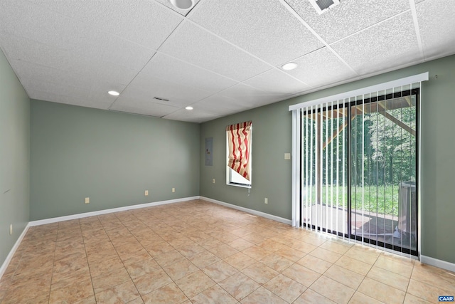 903 Stonehenge Rd, Charlottesville, VA 22901 - tiled spare room with recessed lighting and baseboards