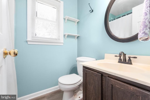 5310 Leavells Crossing Dr, Fredericksburg, VA 22407 - bathroom featuring vanity and wood finished floors