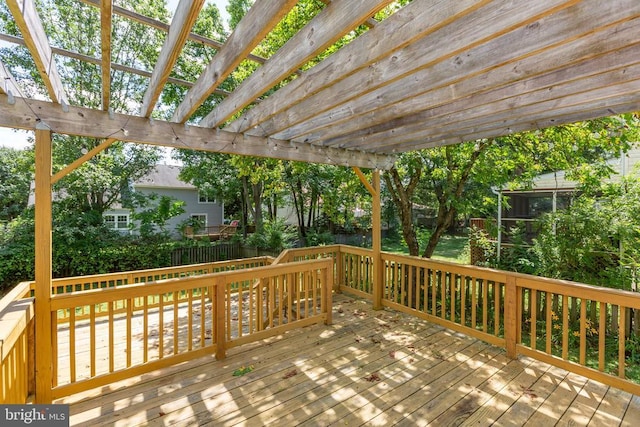5310 Leavells Crossing Dr, Fredericksburg, VA 22407 - deck with a pergola