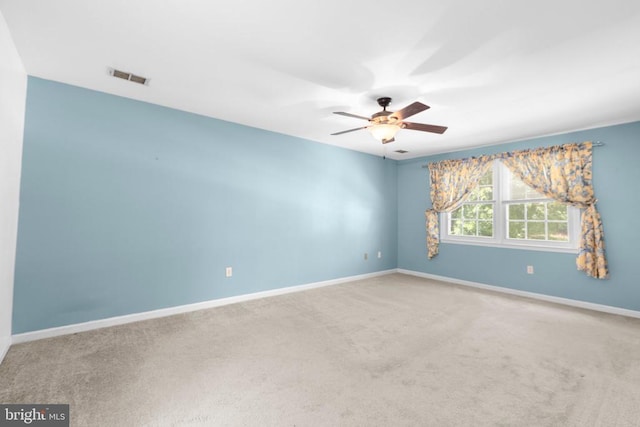 5310 Leavells Crossing Dr, Fredericksburg, VA 22407 - unfurnished room featuring carpet floors and ceiling fan