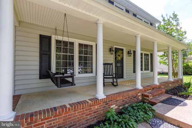 5310 Leavells Crossing Dr, Fredericksburg, VA 22407 - view of exterior entry with covered porch